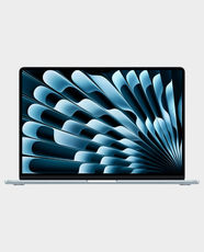 Apple MacBook Air 15 Inch | MC7A4 | Apple M4 chip (10‑core CPU 10‑core GPU) | 16 GB RAM | 256 GB SSD | Liquid Retina display | English Keyboard - Sky Blue