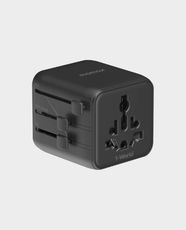 Momax 1-World Universal Travel Charger with Dual AC Outlets in Qatar
