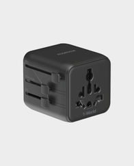 Momax 1-World Universal Travel Charger with Dual AC Outlets in Qatar