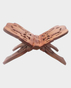 Wooden Foldable Quran Stand with Hand Carved Jali/Inlay Design in Qatar