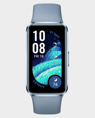 HUAWEI Band 10 | 1.47 inch AMOLED Display | Fluoroelastomer Strap | Bluetooth 5.0 | Upto 14 days Battery Life - Blue