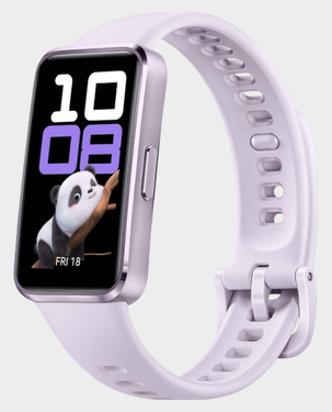 Huawei Band 10 | 1.47 inch AMOLED Display | Fluoroelastomer Strap | Bluetooth 5.0 | Upto 14 days Battery Life - Purple