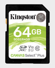 Kingston Canvas Select Plus SDXC Memory Card | Up to 100MB/s - 64GB