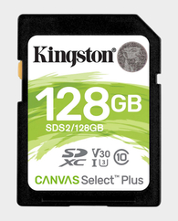 128GB Kingston Canvas Select Plus SDXC Memory Card in Qatar
