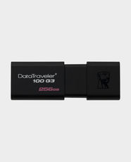 Kingston DataTraveler 100 G3 Flash Drive | Up to 130MB/s - 256 GB
