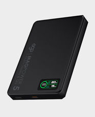 EGO Magpower Gen.5 6000mAh, 20W Wireless Power Bank | MP55 - Black in Qatar