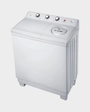 Mr.Light Semi Automatic Washing Machine | 10kg Capacity | Dual Tub | Water Level Indicator | 3 Rotary Dials | MR SW100 - White