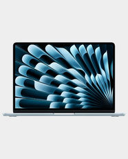Apple MacBook Air 15 Inch | M5 Chip (10-Core CPU 10‑Core GPU) | 16GB RAM | 512GB SSD | English and Arabic Keyboard | MDVQ4AB/A - Sky Blue