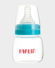 Farlin PP Standard Neck Feeding Bottle | 60ml (2oz) Capacity | Newborn Flow Nipple | Anti-Colic System | BPA-Free Material | Safe & Gentle Feeding | AB-41020 - Blue