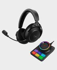 HyperX Cloud Alpha 2 Wireless Gaming Headset | Up to 250 Hour Battery Life | RGB Base Station | 53mm Dual Chamber Drivers | 20 Hz - 20 kHz Frequency Response | Bluetooth, USB-C and 3.5mm Connectivity | AJ5C7AA - Black