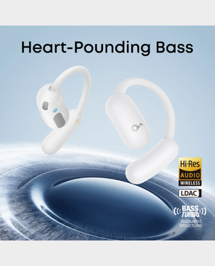 Buy Anker Soundcore AeroFit 2 Open-Ear Wireless Earbuds - White in