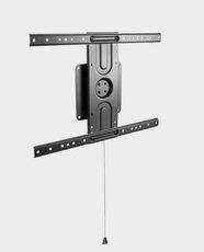 Skill Tech Ultra-Thin 360° Rotatable Fixed TV Wall Mount | 37 - 80 Inch Screen Size Compatible | 50kg Capacity | VESA 600x400 | Aluminum, Steel and Plastic Build | Ultra-Slim 45mm Profile | SH46UFR - Black