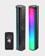 NEEWER TL21C Handheld RGB Magnetic Light Wand | App Control | 2500K-8500K Full Color | 2550mAh Battery Capacity | 10W High Power | 110min Charging Time | 17 Dynamic Effects - Black
