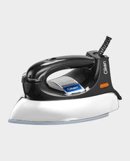 Clikon Smart Heavy Iron 2.7 Kg | 1200W Power | Ceramic Oil Coated Soleplate | Anti-Rust Silver Coated Metal Body | Smart Shut-Off Function | Heavy Weight Design | CK4135 - Black