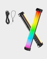 NEEWER BASICS SL30 12" Magnetic Handheld RGB Light Wand | 2700K-6500K Color Temperature | 2000mAh Battery | 51 RGB Effects | 120 min Runtime at 100% brightness | 8W Pocket Stick - Black