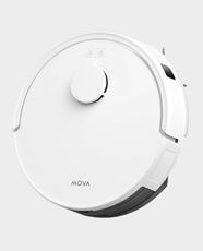 Mova E20 Robot Vacuum Cleaner | 5,000Pa Vormax™ Suction | 260-Min Runtime | Smart Pathfinder™ Laser Mapping | 245ml Water Tank | 3-Mode Mopping | 3,200mAh Battery | Anti-Collision - White