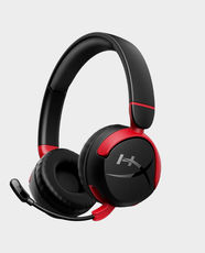 HyperX Cloud Mini Wireless Gaming Headset | 25 Hours Battery Life | Immersive Audio | USB-C Charging | 83dBA Sensitivity | Bluetooth Multi-Platform Compatibility | 7G8F1AA - Black