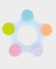 Farlin Silicone Baby Gum Soother | 100% High Grade Silicone | Massaging Texture | Easy Grip | BPA-Free | BB-20007