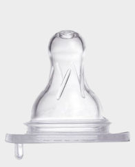 FarlinAnti-Colic Silicone Nipple for Wide Neck (Large) in Qatar
