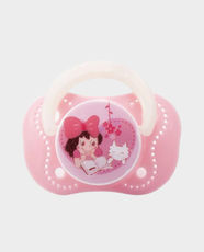 Farlin Chu Chu Cherry Pacifier | 0 Months+ | Cherry-Shaped Natural Silicone | BPA-Free | Multiple Ventilation Holes | BA-10019G - Pink