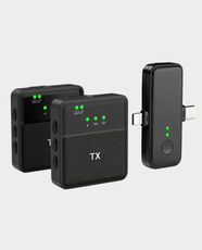 3-in-1 Multifunction Wireless Microphone | 2.4GHz Plug-and-Play | Noise Reduction | Universal Compatibility | SX31 - Black