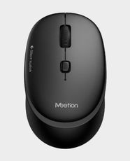 Meetion R571 Wireless Silent Mouse | 2.4GHz Wireless | 1000-1600 DPI | 3M Click Life | Ergonomic Portable Design - Black