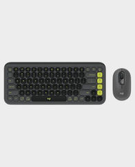 Logitech POP Icon Wireless Keyboard Mouse Combo in Qatar