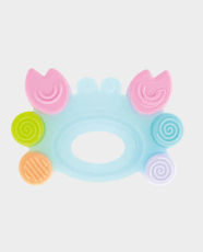 Farlin Silicone Baby Gum Soother | 100% High Grade Silicone | Massaging Texture | Easy Grip | BPA-Free | BB-20008