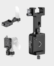 NEEWER CA108 Upgraded Vertical and Horizondal Camera Mount for DJI RS | 1s Quick Landscape to Portrait Switch | 180° Rotating Base | CNC Aluminum Build - Black