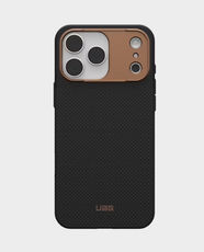 UAG Fibr Armr Case for Apple iPhone 17 Pro | MagSafe Compatible | Kevlar Aramid Fiber Materials | 15ft Drop Protection | Protective Screen Surround - Graphite/Bronze