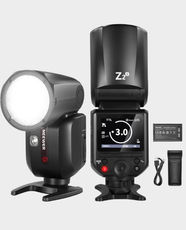 NEEWER Z2-S TTL Round Head Flash Speedlite for Sony Cameras | 76Ws Power | 3000mAh Rechargeable Battery | Built-in 2.4G Wireless System | TTL/M Mode Switch | 5600K ±200K Color Temperature | Professional Lighting - Black
