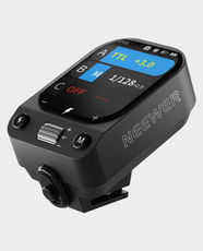NEEWER QZ-C Wireless Flash Trigger for Canon Cameras | Touchscreen TTL Control | 0 to 100m Range | 32 Channels and 5 Groups | High Speed Sync 1/8000s | USB-C Firmware Update - Black