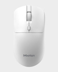 Meetion R546 Wireless Silent Office Mouse | 2.4GHz Wireless | 800-1600 DPI | Up to 10m Range | 3 Million Click Life | Symmetrical Ergonomic Design - White