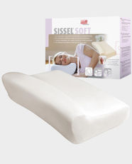 SISSEL Soft Orthopedic Neck Pillow with Velour Cover | Viscoelastic Memory Foam | Anatomical Spinal Support | Hypoallergenic & Eco-Friendly