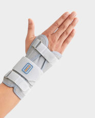 Dr. Med W012 Wrist Splint (Large) | For Right Hand | Adjustable Velcro Straps and Wrist Elastic Band | Stabilization and Immobilization Support | For Sprains, Carpal Tunnel and Post-Surgery Recovery