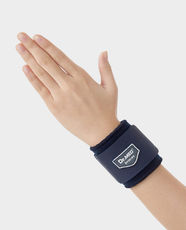 Dr. Med W001 Elastic Wrist Wrap (Universal) | Adjustable Compression and Stability | Breathable Lightweight Elastic Wrap | Supports Strains, Sprains, Tendonitis and Arthritis | Hook-and-Loop Closure