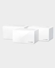 Mercusys Halo H90X AX6000 Whole Home Mesh WiFi 6 System (Pack of 3) | Dual Band Gigabit | Covers up to 800 m² | Supports 150+ Devices | Seamless Roaming | WPA3 Security | IPv4/IPv6 Support | App Control - White