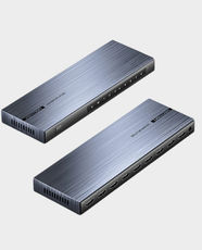 Vention 4K 1x8 HDMI Splitter | Enhanced Multi-Screen Connectivity | Up to 30 Meters Transmission | High-Performance Chipset | Premium Heat Dissipation | Brushed Aluminum Alloy Design | AKQB0-UK - Black