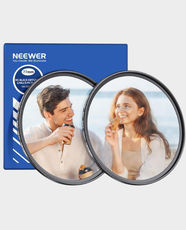 NEEWER 77mm Black Diffusion 1/4 and 1/8 Special Effects Filter Kit | HD Optical Glass Special Effects Filters | Cinematic Soft Glow Effect | Ultra-Slim Frame | Compatible with 77mm Camera Lenses - Black