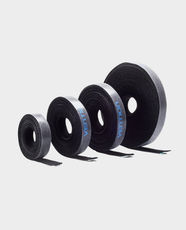 Vention Cable Ties Roll | 5m Length | Free-Cutting Design | Strong Adhesion Hook and Loop | Reusable Cable Management Strap | For Home, Office & Electronics | KAABJ - Black