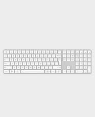 Meetion iKey K230 Full-Size Wireless Keyboard | 2.4G and Bluetooth Tri-Mode | Scissor Key Switch Keycaps | 109 Key Full-Sized Layout | Up to 150 Hours Battery Life | 10m Distance | Support Major OS Platforms - White