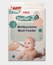 Farlin Multipurpose Medi Feeder | Silicone Pipette Design | Choke-Free Safety | BPA-Free | Accurate Dosing | BC-30006 - Clear