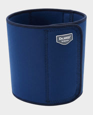 Dr. Med K002 Thigh Wrap (XL) | Neoprene Compression Support | Adjustable Velcro Straps | Full Open Wrap Design | Muscle Protection and Injury Prevention