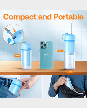 Buy Bitvae P1 Portable Mini Water Flosser in Qatar - AlaneesQatar.Qa