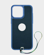 Strap Back Case for Apple iPhone 15 Pro Max | BC33 - Blue