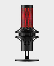 HyperX QuadCast 2 USB Microphone | 20 Hz to 20 kHz Frequency response | 24-bit 96kHz Hi-Res Recording | 4 Selectable Polar Patterns | USB-C to USB-C with USB-A adapter | PC, Mac, PS5, Switch Compatible | 872V1AA - Black