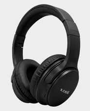 X.Cell HS-315 Wireless Active Noise Cancelling Headphones | 40mm Driver | 20 Hours Playback | Voice Calling | Dust & Splash Resistant | Smartphones, Tablets, & Laptops Compatibility | XL-HS-315-ANC-20H-FOLD-BLK - Black