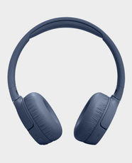 JBL Tune 670NC Wireless On-Ear Headphones | Up to 70 Hours Playtime (44H with ANC On) | 32mm Driver | Adaptive Noice Cancelling | Built-In Microphone | Foldable | Bluetooth 5.3 - Blue