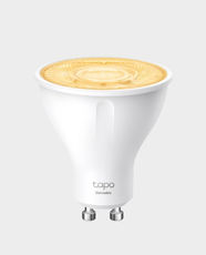 TP-Link Tapo L610 Smart Wi-Fi Spotlight Dimmable | 2700 K Warm Light | 350 Lumens Brightness | GU10 Lamp Base | No Hub Required | Wi-Fi Connectivity | App and Voice Control - White