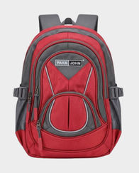 Para John School Bag 14 Inch PJSB6012 - Red in Qatar